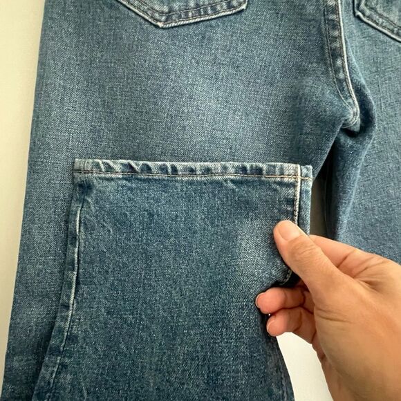 Ag Adriano Goldschmied Alexxis High Rise Straight Jeans size 25 New with tags - Picture 9 of 11